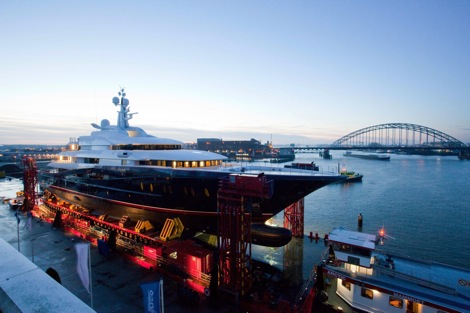 Image for article Oceanco launches 88.5m superyacht 'Y707'